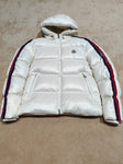 Down Jacket White & Stripe Arms 2024