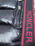 Down Jacket Black & Side Logo 2024