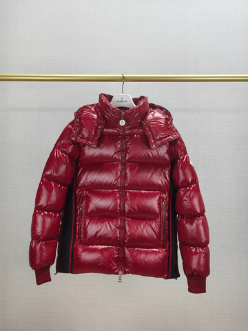 Down Jacket Red & Side Logo 2024