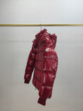 Down Jacket Red & Side Logo 2024