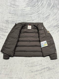 Down Jacket Brown & Stripe Arm Logo 2024