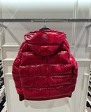 Down Jacket Red & Removable Hood 2024