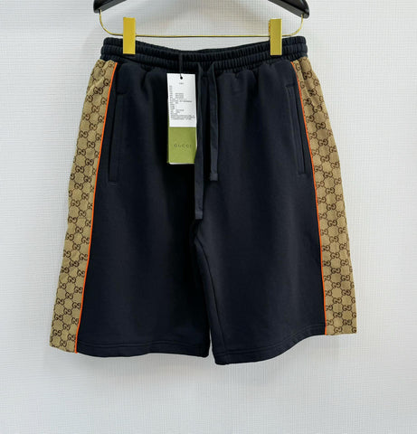 Shorts Black & Side Monogram 2024