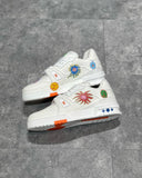 Sneakers White Collab Painting 2023