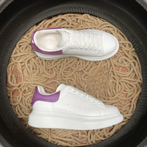 Sneakers White & Rubber Style Back Dark Violet 2024