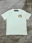 T-Shirt Drip Paint Style White 2023