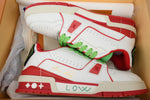 Sneakers White Red & Green Details 2024