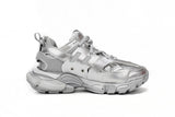 Track Sneakers Silver