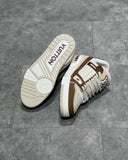 Sneakers White & Double Brown 2023