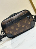 Shoulder Bag Brown Monogram