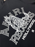 Hoodie Black & Records Logo 2023