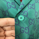 Shirt Green & Monogram 2024