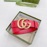 Belt Red & Gold Buckle 2024