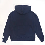 Hoodie Blue & Chest Logo