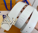 Belt White on White Logo & 4 Colors Buckle 2024