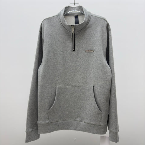 Crewneck Grey & Embroidered Logo 2024