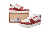 Sneakers White & Red Square 2024