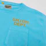 T-Shirt Light Blue Pocket