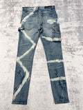 Jeans Blue & White Paint Style 2023