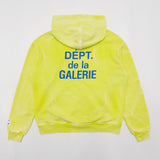 Hoodie Zip-Up Yellow & Blue 2024