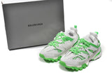 Track Sneakers White & Green