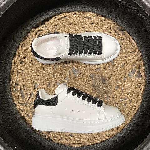 Sneakers White & Black Back Bling 2.0