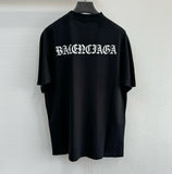 T-Shirt Black & Writing Back Logo 2024