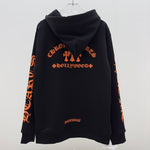 Hoodie Black & Orange Logo 2023