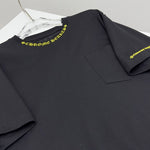 T-Shirt Black & Yellow Details 2024