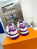 Sneakers White & Purple 2023