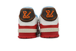 Sneakers White Red & Light Blue Details 2024