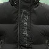 Down Jacket Full Black & Vertical Logo 2.0