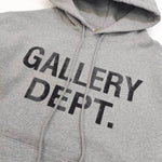 Hoodie Grey & Chest Logo