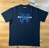 T-Shirt Black & Blue Spray Paint 2.0 2024