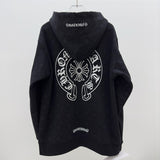 Hoodie Black Zip-Up & Monogram 2023