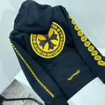 Hoodie Black & Yellow Logos 2023