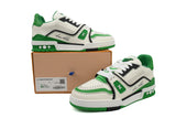 Sneakers White Green & Black 2024