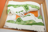 Sneakers White & Green Square 2024