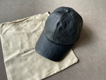 Hat Black Monogram Leather 2024