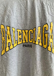 T-Shirt Grey & Old Yellow Logo 2024