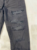 Jeans Black & Black Patch 2024