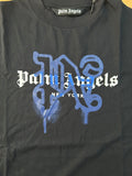 T-Shirt Black & Blue Spray Paint 2.0 2024