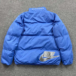 Blue Reversible Down Jacket Collab