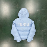 Light Blue Down Jacket Vertical & Back Logo 2023