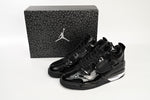 J4 Black Patent Leather