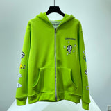 Hoodie Zip-Up Green 2023