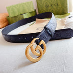 Belt Black Monogram & New Gold Buckle 2024