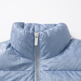 Down Jacket Monogram Light Blue 2023