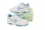 Sneakers White & Light Blue 2023