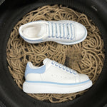 Sneakers White & Light Blue Details 2024